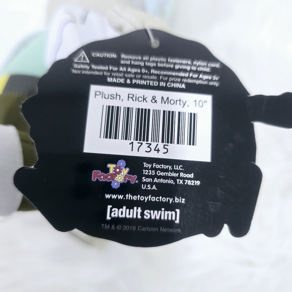 Rick Sanchez 10” Plush - From Rick and Morty 2019 - Picture 8 of 11